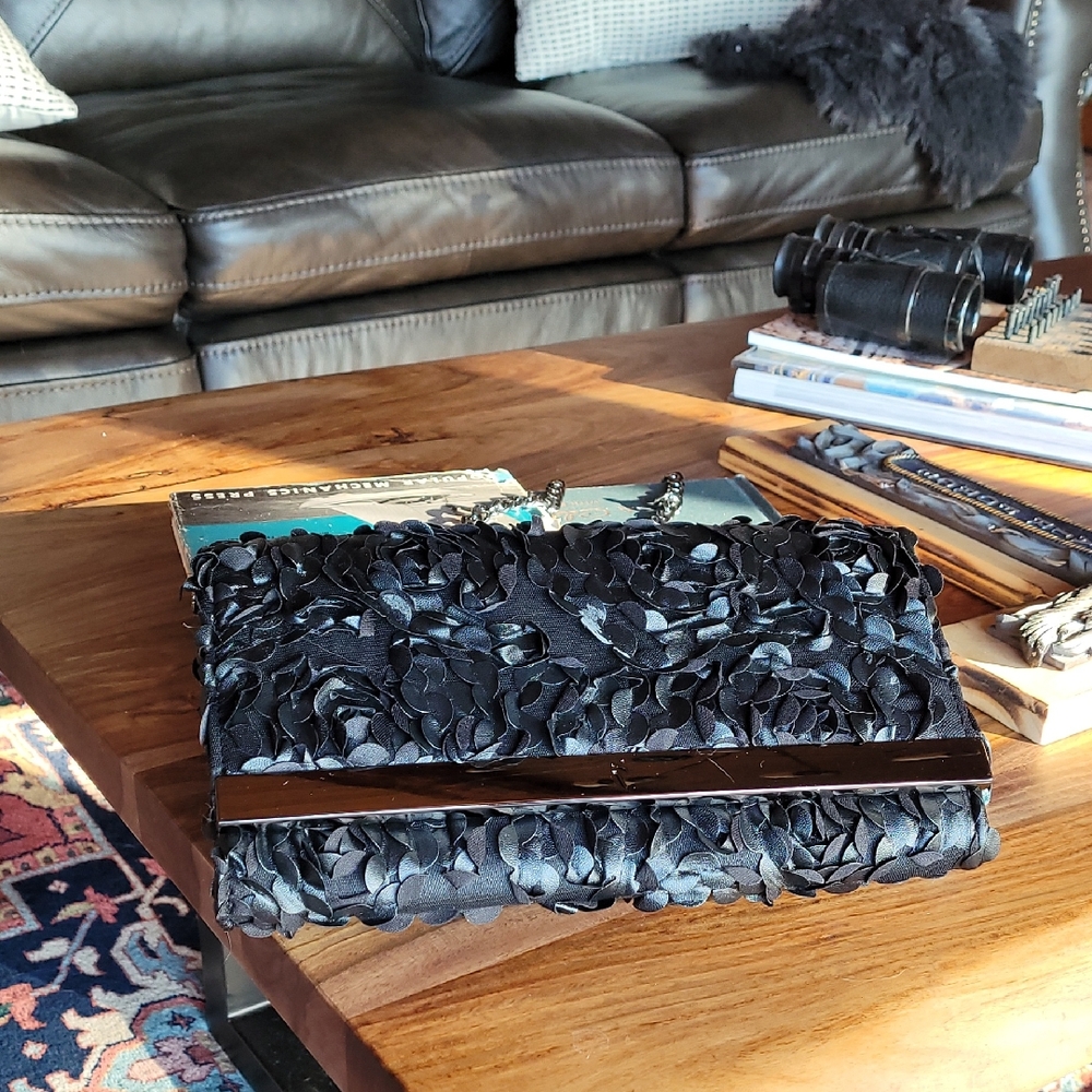 Simply Veta Elegant Black Clutch